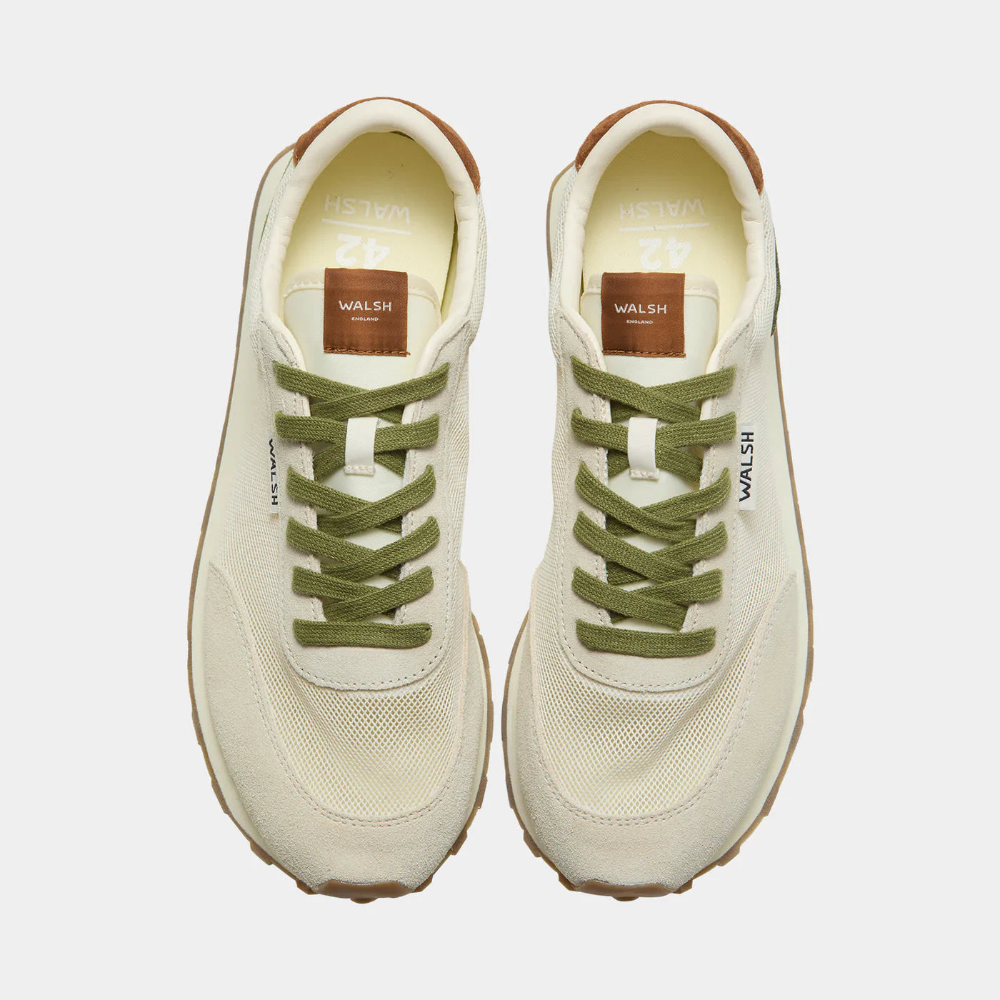 LA84 - Beige & Grass Green